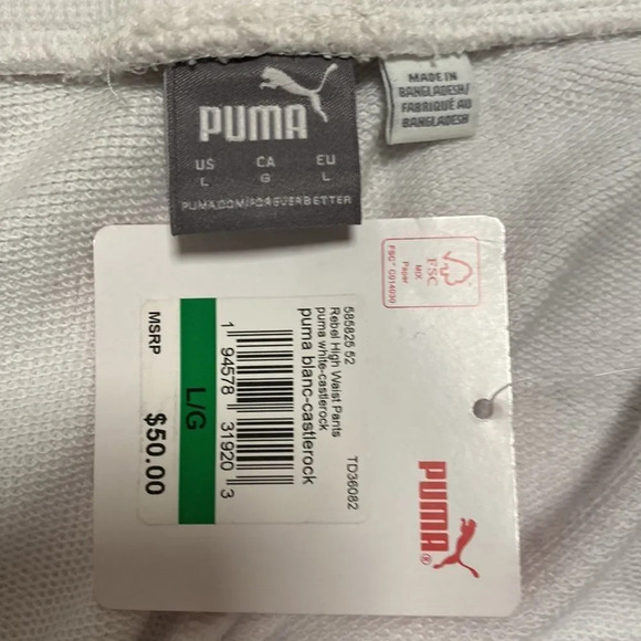 Puma Rebel Sweatpants Size Large NWT - Picture 7 of 8